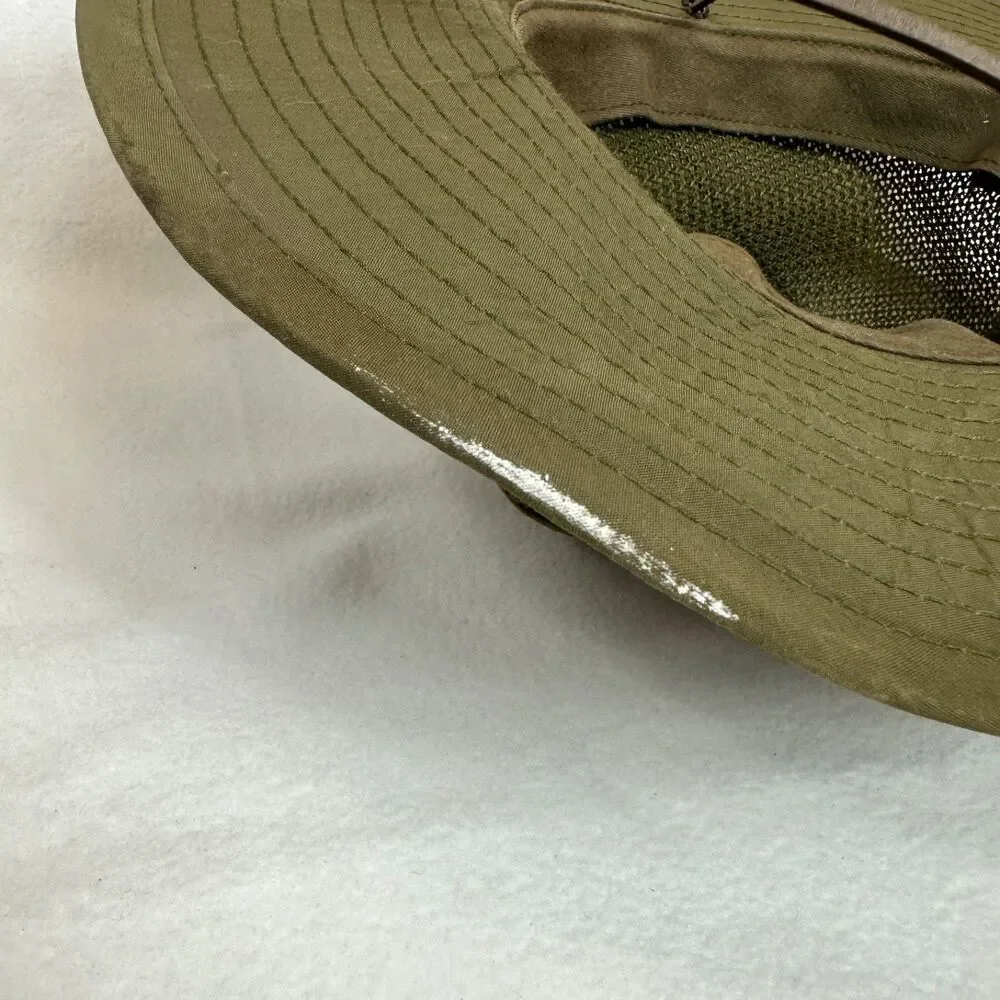 HENSCHEL HAT CO. USA HIH Green Army Safari Hat Medium Size
